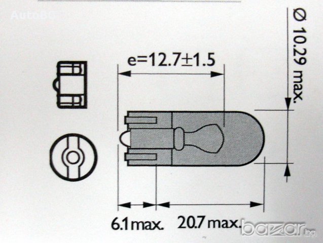 Лампа Philips WY5W Premium, снимка 3 - Аксесоари и консумативи - 13622384