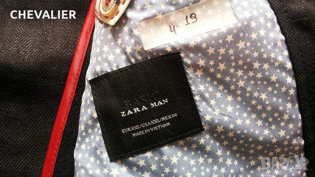 ZARA размер XL мъжко яке 100% - лен 4-19, снимка 8 - Якета - 21793521