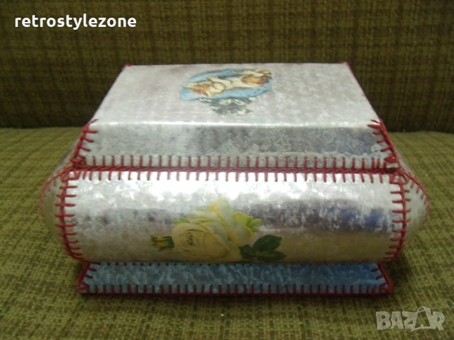 оф.3279 стара кутия   - синтетика  - размери 20 / 14 / 9,5 см   - соц.период , снимка 5 - Други ценни предмети - 26192939