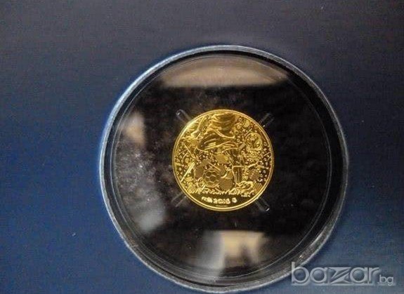 Златна и сребърна монети УЕФА ЕВРО 2016 - 100 И 10 ЕВРО, снимка 4 - Бижутерийни комплекти - 16255943