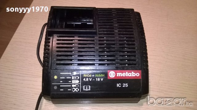 Metabo ic-25/100watt-charger-внос швеицария, снимка 4 - Други инструменти - 14608078