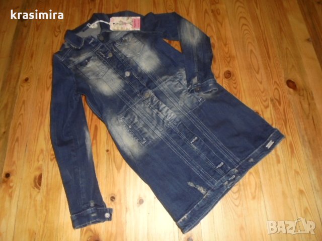 дънково яке-тренч ''Negative''-размер М-Л, снимка 2 - Якета - 22312190