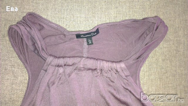 Красиво потниче от копринено жарсе Massimo Dutti, размер L