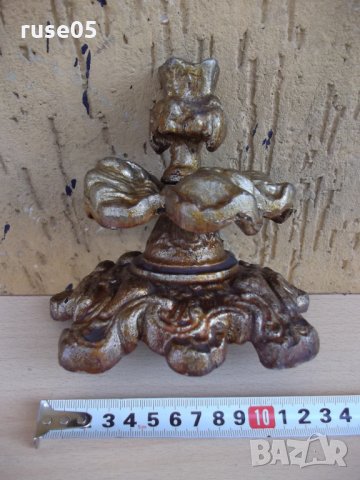 Свещник за една свещ от алуминиева сплав, снимка 4 - Други ценни предмети - 22486360