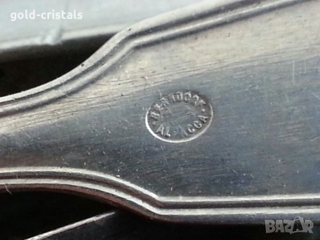 Немски  посребрени лъжички , снимка 5 - Антикварни и старинни предмети - 23556702