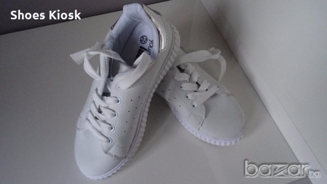 Кецове IDENTITY #32 / бели маратонки / спортни обувки, снимка 4 - Детски гуменки - 19977492