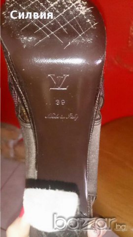 Louis Vuitton, оригинални, снимка 2 - Дамски обувки на ток - 14074028