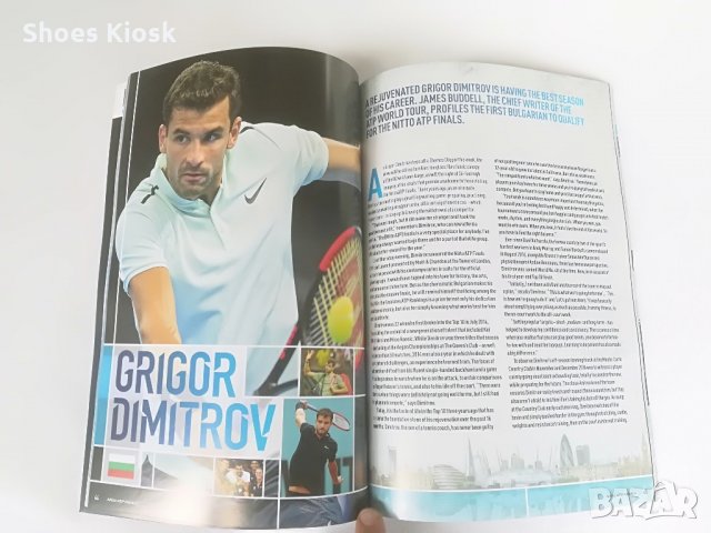 Тенис АТP Finals / финали The O2 London 2019 , 2018 и 2017 , Трофей за Grigor Dimitrov , снимка 9 - Тенис - 21969534