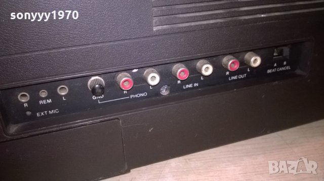 sharp gf-555x made in japan-ретро колекция-внос швеицария, снимка 18 - Ресийвъри, усилватели, смесителни пултове - 24065768