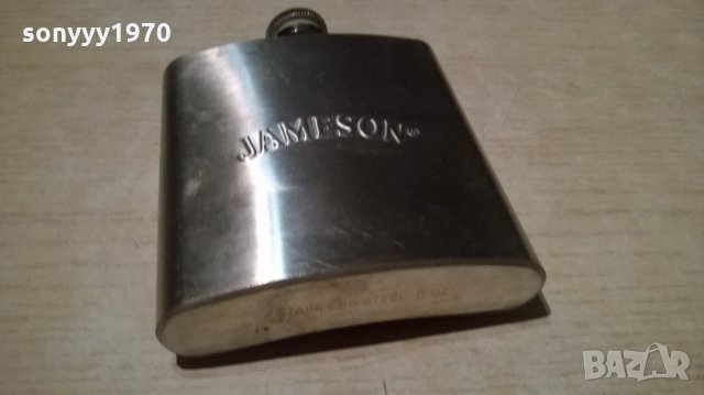 jameson-12x9x3см-алуминиева бутилка за уиски, снимка 8 - Колекции - 23064009