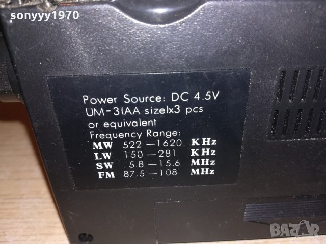 irradio rs.701l-receiver-за ремонт-внос швеицария, снимка 12 - Ресийвъри, усилватели, смесителни пултове - 21716507