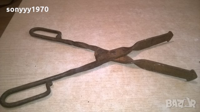 изковани в огъня-38см-ковашки клещи-внос швеция, снимка 17 - Клещи - 25408913