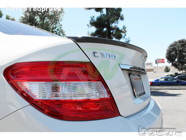 Спойлер за багажник AMG Design MERCEDES W204 C-Class (2007+), снимка 3 - Аксесоари и консумативи - 17144790