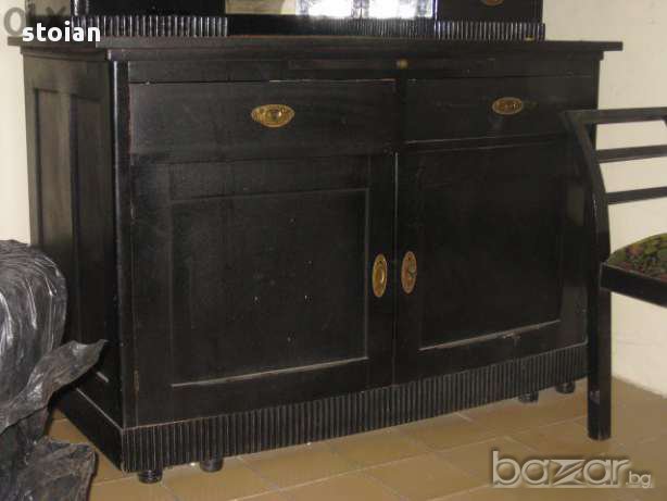 Маса скрин табуретка антични, снимка 6 - Секции и витрини - 15404333