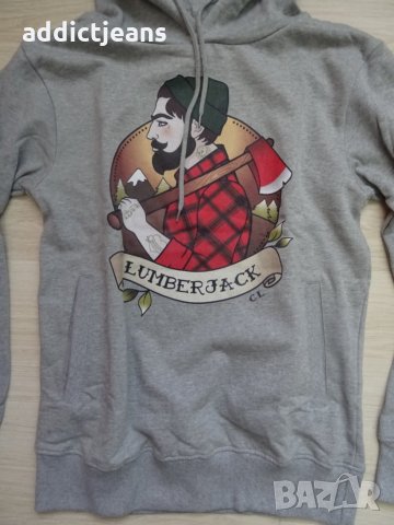 Мъжки суичер EARTH POSITIVE размер М, снимка 3 - Суичъри - 25449916