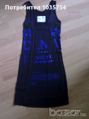 Нова лятна рокля/туника на G-Star Dua raven dress tank top, оригинал, снимка 12 - Туники - 10994633