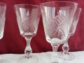  кристални чаши за вино ракия уиски коняк , снимка 6