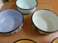 Сервиз емайлирани купи, снимка 4