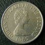 5 пенса 1985, Остров Джърси, снимка 2