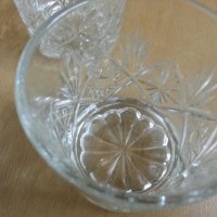  кристални чаши , снимка 11 - Антикварни и старинни предмети - 24766364