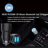 Xiaomi Roidmi 3S Bluetooth Fm Transmitter ФМ трансмитер, снимка 5 - Аксесоари и консумативи - 20258041