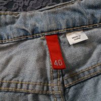 Къси дънки от H&M + дантелен топ, снимка 9 - Дънки - 25161906