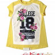 Туника'' College Fashion'' -116,122 см./10796/, снимка 1 - Детски Блузи и туники - 17680761