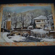 "Етъра" зимен пейзаж, снимка 1 - Картини - 17735390