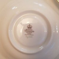 Английски костен порцелан -сервиз за чай, снимка 2 - Сервизи - 24748880