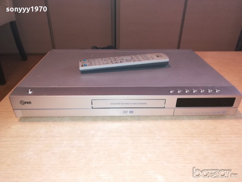lg dr175 dvd recorder+remote control-внос швеицария, снимка 1