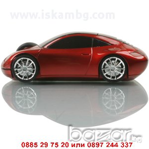 Мишка кола Порше - Червена, снимка 1