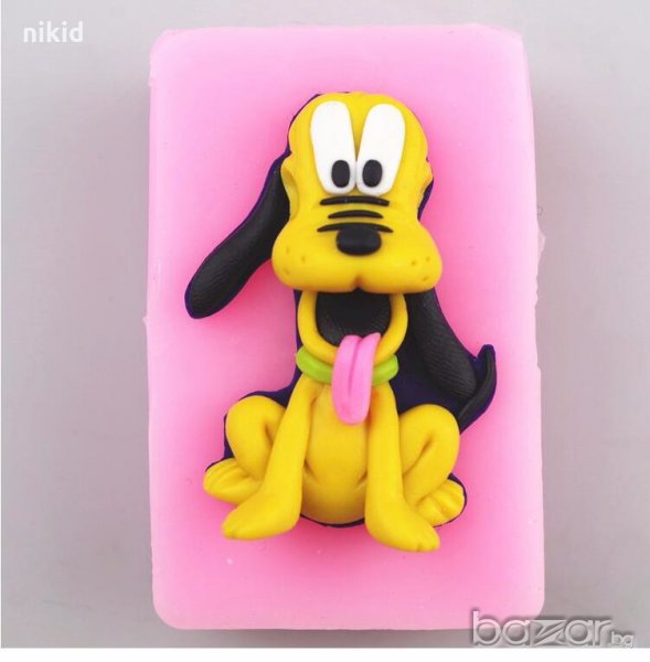 Плуто Pluto кучето молд форма силиконова за декор украса торта фондан гипс сапун и др, снимка 1