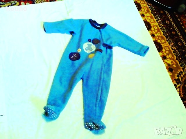 Ромпърчета 100% памук, унисекс, 12+18м., като нови, снимка 1