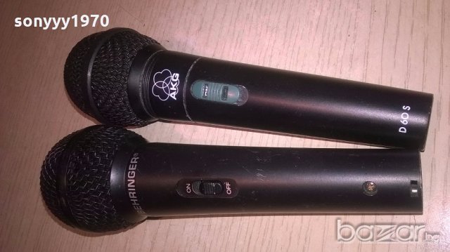 akg & behringer-маркови микрофони-внос швеицария, снимка 6 - Микрофони - 19164836