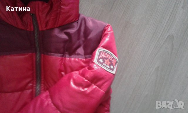 HEMA яке в млечно цикламен цвят, снимка 2 - Детски якета и елеци - 25309503