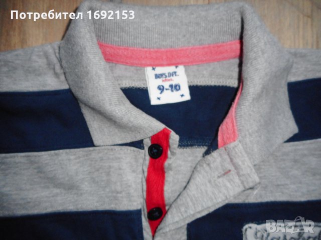 Памучна блуза 134-140 см, снимка 3 - Детски Блузи и туники - 25302640