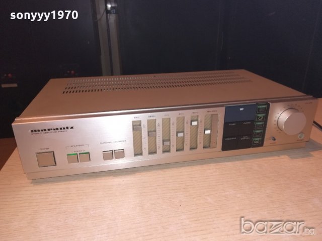 marantz stereo amplifier-made in japan-внос швеицария, снимка 10 - Ресийвъри, усилватели, смесителни пултове - 21147478