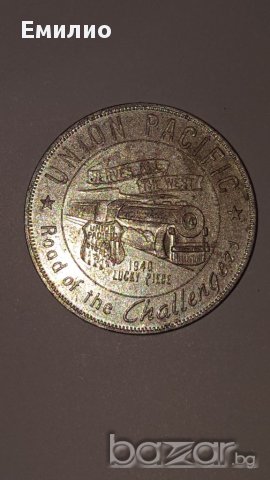 1940 UNION PACIFIC TOKEN. ALUMINUM COMPANY USA, снимка 4 - Нумизматика и бонистика - 17489588