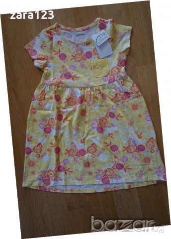 нова рокля Vertbaudet, 5-6г/114см, снимка 3 - Детски рокли и поли - 21288993