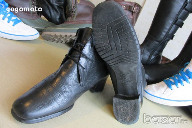 Sioux® original Latex, Luftpolster, N- 40, 100% естествена кожа,GOGOMOTO.BAZAR.BG®, снимка 6 - Дамски боти - 17060997