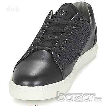 Нови черни кожени спортни обувки G Star Thec, оригинал, снимка 3 - Маратонки - 20509185