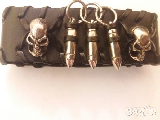 Рокерска гривна , снимка 4 - Гривни - 21563328