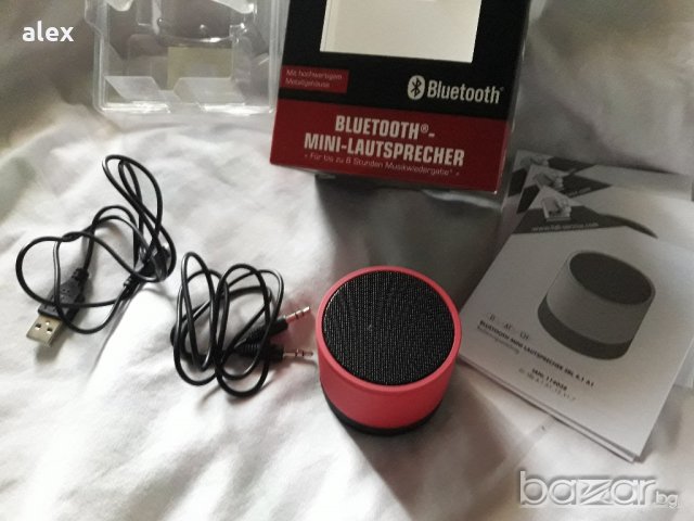 Тонколонка bluetooth  mini lautsprecher, снимка 4 - Тонколони - 18610546