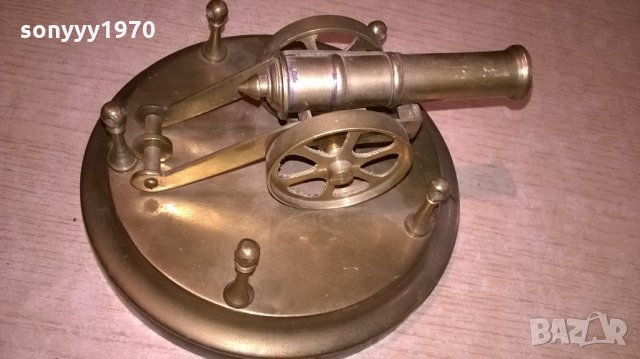 топ/оръдие-мед/месинг-ретро колекция-17х8см, снимка 11 - Колекции - 22197928