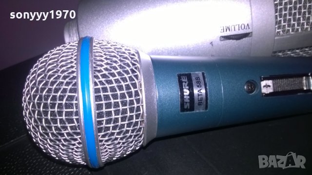 shure & fame microphone-внос швеицария, снимка 6 - Микрофони - 23979887