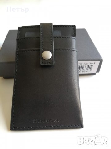 Marc O'Polo W53 Copenhagen с RFID защита картодържач /черен и сив/, снимка 5 - Портфейли, портмонета - 25680777