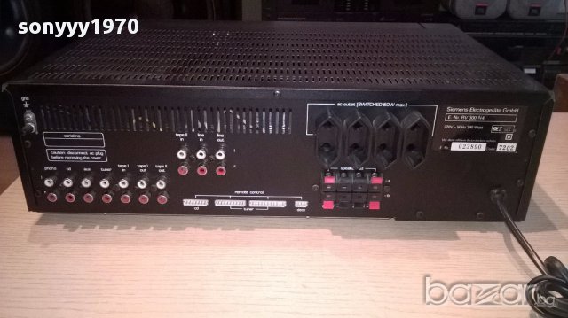 Siemens rv300n4-amplifier hf series 240w-made in germany-внос швеицари, снимка 9 - Ресийвъри, усилватели, смесителни пултове - 13867874