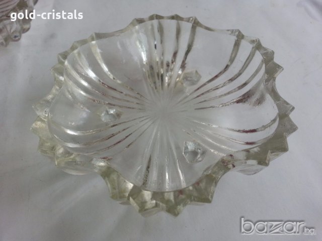 стъклени чинийки , снимка 6 - Антикварни и старинни предмети - 19592109