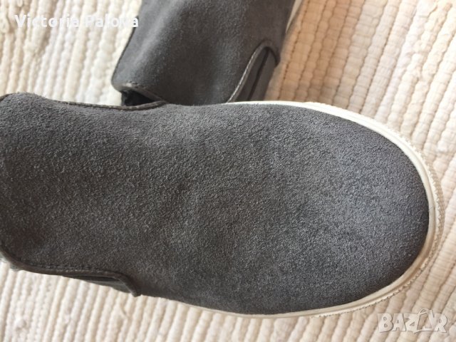 Нови обувки,сив  естествен велур RAINBOW, снимка 2 - Дамски ежедневни обувки - 21939185