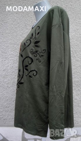 3XL Нова туника Asmin , снимка 4 - Блузи с дълъг ръкав и пуловери - 23755587